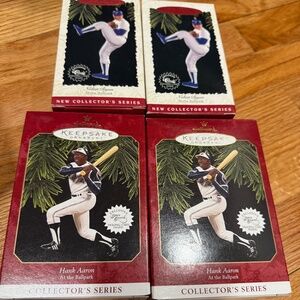 Hallmark Keepsake Baseball Ornaments